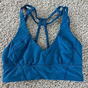 Lululemon “As You Like” Sports Bra Blue Size 8